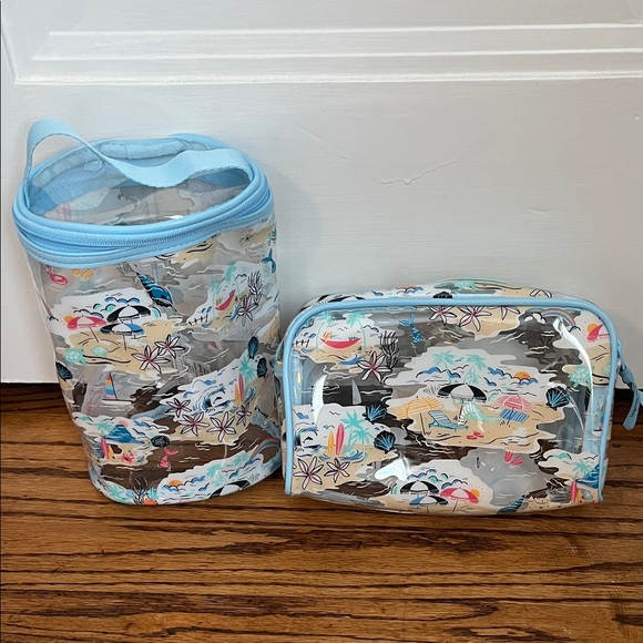 Vera Bradley Beach Travel Set - Picture 1 of 5